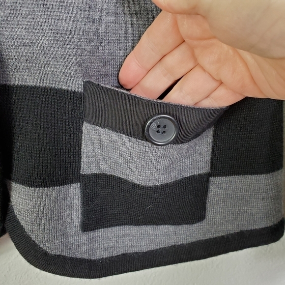 HALOGEN MERINO WOOL BLEND SWEATER - Picture 3 of 6